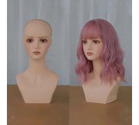 Testa di manichino femminile per uso personale, barbiere, centro commerciale