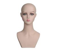 Testa di manichino femminile trucco viso bambole testa parrucche stand portatile parrucche supporto parrucche espositore per parrucche