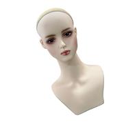 Testa di manichino femminile Trucco Viso Bambole Testa Parrucche Stand Portatile Parrucche Supporto Espositore Per Display Supporto per Parrucca Modello Donna Modello di Capelli Femminile Manichino