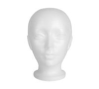 Testa di manichino modello di supporto per capelli, occhiali, cappelli, per cappelli e parrucche, tipo B