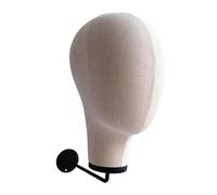 Testa di manichino montaggio a parete facile da usare per parrucche, cappelli, berretti, per saloni di bellezza e per la casa