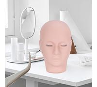 Testa di manichino per ciglia Pratica testa di addestramento per trucco ed