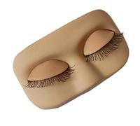 Testa Di Manichino Per Le Ciglia | Modello In Silicone Morbido E Realistico,Faccia Per La Pratica Delle Estensioni Ciglia - Per Addestramento Nel Salone Di Bellezza Studio E A Casa