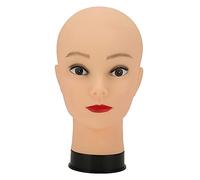 Testa di Manichino per Parrucche, Supporto per Manichini da Mannequin da 53x28 Cm con Base Universale per la Produzione di Parrucche e la Visualizzazione di Accessori