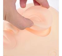 Testa di manichino per pratica di tatuaggi facciali multiuso leggera in