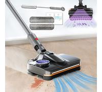 Testa di Mocio Elettrico per Dyson V15 V11 V10 V8 V12 Slim Aspirapolvere Accessori,lavapavimenti con Luce LED UV,230ml Serbatoio dell'Acqua Rimovibile,Home Marmo Parquet Pavimenti Pulizia(Standard)