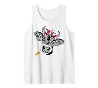 Testa di Mucca Vacca Mandala Hippie Zen Agricoltore Regalo Canotta