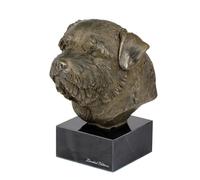 Testa Di Norfolk Terrier Su Pietra Art-Dog