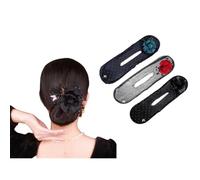 Testa di polpetta Artefatto Capelli Artefatto Minimalista Torsione E Bloccaggio 2024 Nuovi Capelli Fissi Con Arco Per Le Donne Clip Copricapo