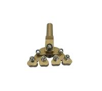 Testa di pressione per l'installazione del filo della chitarra Frattali Pusher vari raggi tastiera Curvature Strumenti di riparazione