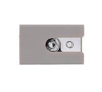 Testa di rasoio di sicurezza in acciaio inossidabile pettine aperto barba strumento per barba per uomini barbiere maschio uso domestico sostituzione manuale