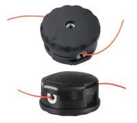 Testa di ricambio per decespugliatore Echo 400, adatta a SRM-210 225 230 250 Weed-Eater, 2,4 mm Line Bump Feed String Trimmer Head per albero dritto