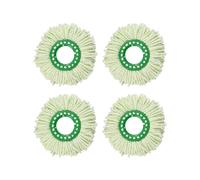 Testa di Ricambio per Mop Rotante In Confezione da 4 per il Sistema Libman Tornado Spin Mop, Testina di Ricarica per Mocio Rotante Rotondo In