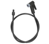 Testa di ricambio per pompa per bici con design intelligente per gonfiaggio ad alta pressione fino a 120 PSI, compatibile con scooter e bicicletta, ABS nero per materiale TPU per esterni (M10)