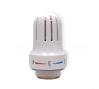 Testa di ricambio per radiatore con valvola termostatica per collettore di riscaldamento a pavimento M30 x 1,5, controllo della temperatura in lega e plastica, con impostazioni regolabili e protezione