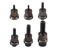 Testa di ricambio per rivetti M3-M10, punta in acciaio al carbonio per assemblaggio di prodotti industriali ed elettromeccanici leggeri (M 10)