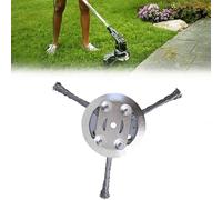 Testa di ricambio universale in filo di acciaio da 15,2 cm, lama di ricambio universale per decespugliatore, in metallo, infrangibile, per la maggior parte dei diserbanti (1, 3 lame)