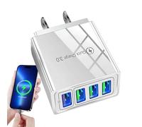 Testa di ricarica, caricatore per telefono cellulare | Testa di ricarica a parete 4 volte più veloce - Adattatore USB multi-dispositivo veloce per smartphone, stazione di ricarica del telefono