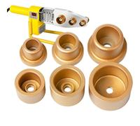 Testa di Saldatura a Fusione a Caldo,3 Pezzi Teste per Tubi Metallici - Componente Antiaderente per Riparazione Condutture Domestiche Attrezzo Idraulico