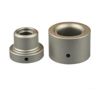 Testa di saldatura per tubi in Fu per utensili Ppr a caldo, in lega di alluminio, con rivestimento non compatibile con tubi Ppr HDPE da 2032 mm (25 mm)