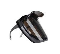 Testa di saldatura professionale con risoluzione completa. Vista sottile per un uso prolungato nella lavorazione dei metalli. Testa di saldatura prospettica