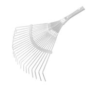 Testa di Scopa in Metallo per Giardinaggio Con 22 Plettri e Lamelle Regolabili