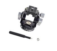 Testa di smorzamento idrostatica professionale con rotazione completa e inclinazione liscia per una testa fluida del fluido di cottura video