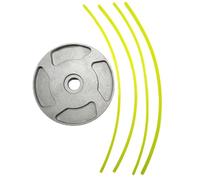 Testa di sostituzione in alluminio universale compatibile con la bobina della linea di nylon stringa di tosaerbate