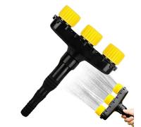 Testa Di Spruzzo Da Giardino - Spruzzatore Perforato Antiscivolo Con Ugello Regolabile Per Impieghi Gravosi Per Casa Da Giardino | 27,5 Cm Addominali | Casa All'aperto Cortile Irrigazione Pulizia Giar