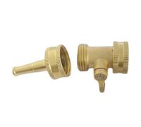 Testa di spruzzo per tubi in metallo: corpo in bronzo solido, supporto in rame resistente, protezione del flusso resistente | Elemento stabile e stabile, struttura pesante per terreno, spazio