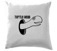 Testa Di Tartaruga - Cuscino - Divertente Feci Turd Testa Di Tartaruga Retro