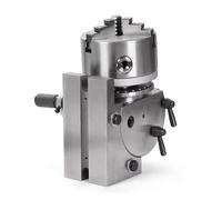 Testa divisoria di precisione semi universale 4" 5" 6" Testa indicizzatrice con contropunta e mandrino for foratura, fresatura, rettifica(6 inch with 160)