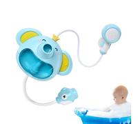 Testa Doccia Giocattolo Da Bagno per Bambini Piccoli - Giocattolo Da Vasca con Spruzzatore Di Acqua Elefante, Spruzzatore Giocattolo Acquatico per Animali | Irrigatore Giocattolo Da Bagno Elefante