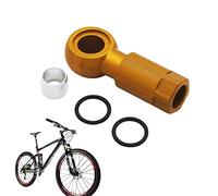 Testa d'ulivo per bici - Accessorio per testa d'oliva per bici | Sostituzione in metallo olivo, testa di ulivo per bicicletta resistente all'usura, accessorio per bicicletta facile da installare,