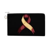 Testa e collo Portamonete Consapevolezza del Cancro Borsa per monete Moda Borsa in tela Portafoglio Portatile Borsa per Borsa per Uomini Donne, Stile, Taglia unica, Portamonete, Stile, En storlek,