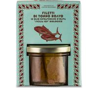 Testa Filetti di Tonno Rosso in Olio Extravergine d'Oliva "Sicilia IGP" Biologico - 165 g