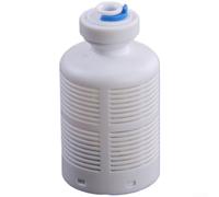 Testa filtro autoadescante 2/3" per osmosi inversa (stile A) | Tecnologia autoadescante, efficiente assorbimento dell'acqua, plastica robusta, design bianco, facile da montare