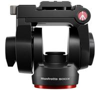 Manfrotto 500X Testa Video Fluida per Mirrorless, Portata 5 Kg, Base Piatta, Piastra Scorrevole a Sgancio Rapido, Verticale e Orizzontale, Ideale per Creator e Social