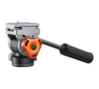 Testa fluida video da 11 libbre/5 kg Testa for treppiede Testina fluida for fotocamera stabile e liscia come la seta, compatibile con fotocamera Canon