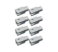 Testa Forcella M10 Ø 10 MM Lunghezza: 52 per Ammortizzatori a Gas - 8 Pz - You.S