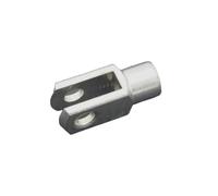 Testa Forcella M6 Ø 5 MM Lunghezza: 26 per Ammortizzatori a Gas - 1 Pezzo -