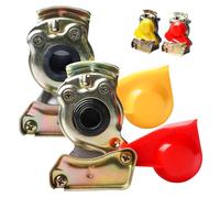 Testa Frizione M16 Con Valvola: Set Di Testa Ad Aria Compressa, Testa Di Accoppiamento M16 Con Set Con Camion Trattore Motore Veicolo Trattore Veicoli Agricoli Freni Rimorchi Semirimorchi