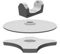 Testa Gimbal per Obiettivo Tamron 150-600 G2 Treppiede Manfrotto BeFree