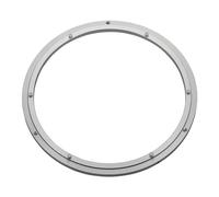 Testa girevole in alluminio argento Ø 448 mm, portata fino a 350 kg, anello girevole robusto, cuscinetto a sfera, inossidabile Tavola girevole