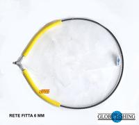 TESTA GUADINO EVA GALLEGGIANTE 4500556 RETE 6 MM NYLON 55x 45 LAGO FIUME MARE