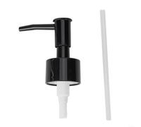Testa in ABS da 28/400 fili per dispenser per la cura della pelle, compatibile con pasta crema e olio detergente (nero brillante)