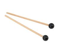 Testa in Gomma Manico in Legno Taglie Tamburia di Tamburi Set di Mazzetti di Mazza, Potente Bussare, Gioco Facile, Buon Rimbalzo, Abiti Perfettamente per il Tamburo della Lingua
