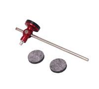 Testa in metallo Grancassa Pedale Battitore Calci Drum Pedale del piede Battitore Martelli Regolabile Testa Battitore Tamburo Accessori per batteria