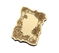 Testa in ottone per sigillo di ceralacca in rilievo, per decorazioni di nozze, progetti creativi di scrapbooking, sigillo in ottone vintage