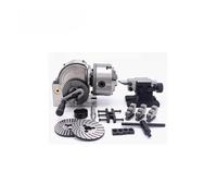 Testa indicizzatrice universale con mandrino a 3 griffe Accessori for fresatrici da 200 mm for fresatrici